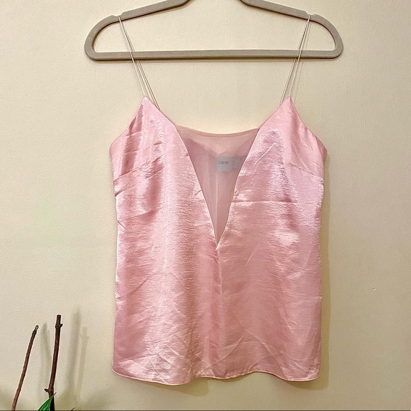 ASOS Tops - ASOS DESIGN Satin Camisole in Light Pink